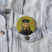 Joseph-Étienne Roulin (von Vincent van Gogh) Button (Beispiel)
