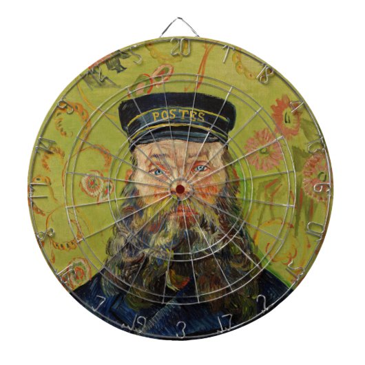 Joseph-Étienne Roulin (von Vincent van Gogh) Dartscheibe (vorne)