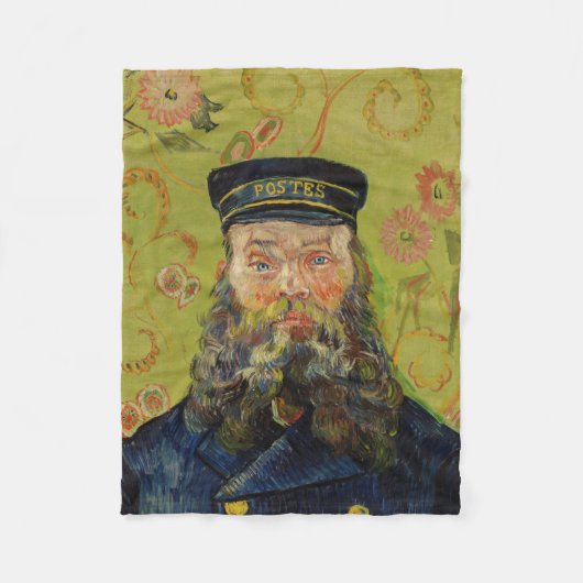 Joseph-Étienne Roulin (von Vincent van Gogh) Fleecedecke (Vorderseite)