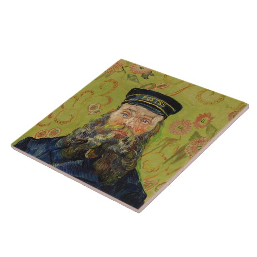 Joseph-Étienne Roulin (von Vincent van Gogh) Fliese (Seite)