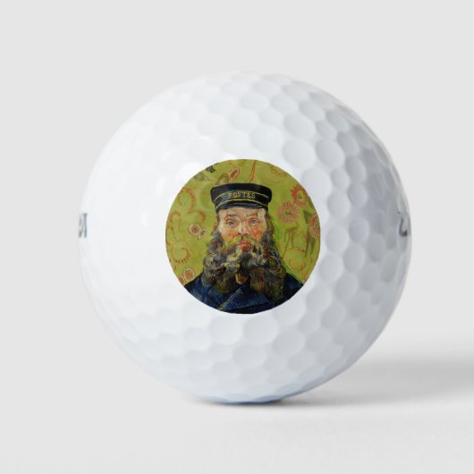 Joseph-Étienne Roulin (von Vincent van Gogh) Golfball (Vorderseite)
