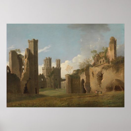 Joseph Farington Caernarvon Castle Poster (Vorne)