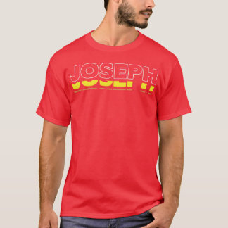 Joseph First Name Funny Vintage Sunset Joseph frie T-Shirt