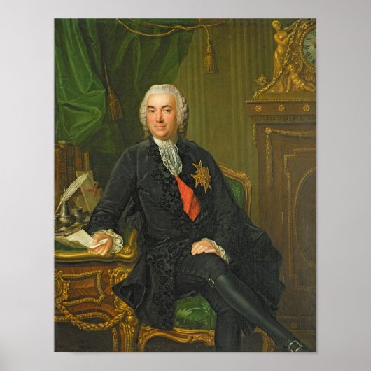 Joseph-Francois Foulon nach 1760 Poster (Vorne)