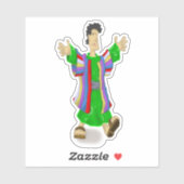 Joseph Genesis 37:1 Aufkleber (Blatt)