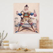 Joseph Grimaldi, Clown 1778-1837 Poster (Küche)