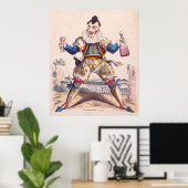 Joseph Grimaldi, Clown 1778-1837 Poster (Heimbüro)