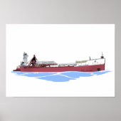 Joseph H. Thompson und Tug Laura L. VanEnkevort Poster (Vorne)