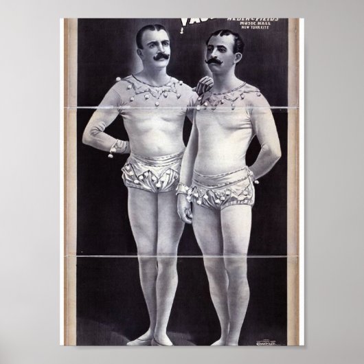 Joseph Hart Vaudeville, 'The Vanaukens' Retro Thea Poster (Vorne)