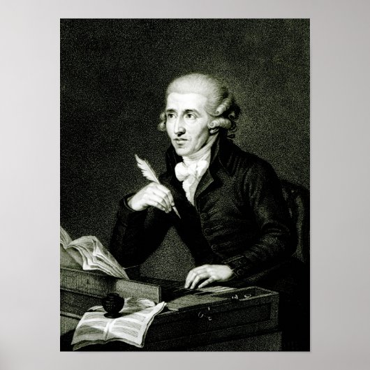 Joseph Haydn c.1770 Poster (Vorne)