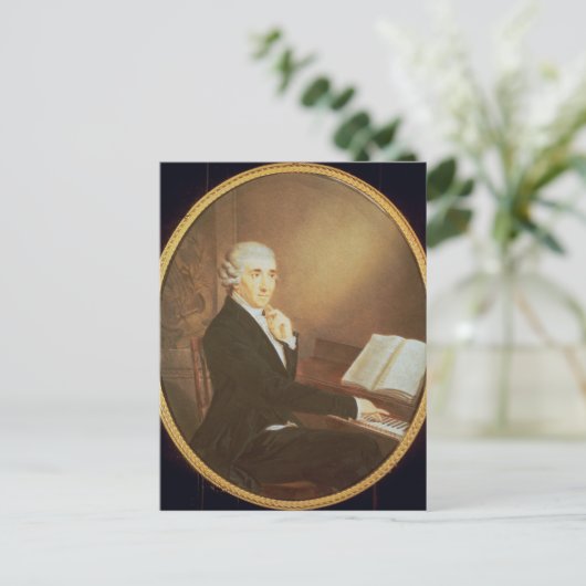 Joseph Haydn c.1795 Postkarte (Stehend Vorderseite)