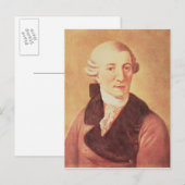 Joseph Haydn Postkarte (Vorne/Hinten)