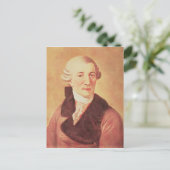 Joseph Haydn Postkarte (Stehend Vorderseite)