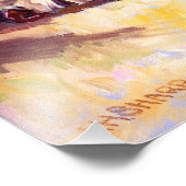 Joseph Henry Sharp The Blue Tepee Poster (Ecke)