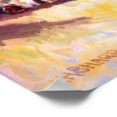 Joseph Henry Sharp The Blue Tepee Poster (Ecke)