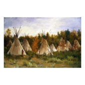 Joseph Henry Sharp The Summer Camp Poster (Vorne)