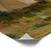 Joseph Henry Sharp The Summer Camp Poster (Ecke)