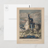 Joseph Hooker Postkarte (Vorne/Hinten)