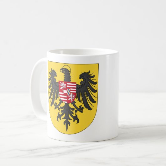 Joseph-I-Arme als König der Römer-Tasse Kaffeetasse (Vorderseite Links)