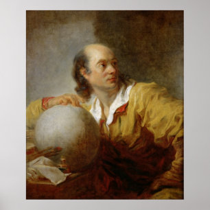 Joseph-Jerome Lefrancois Lalande Poster