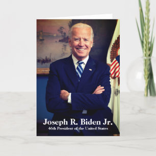 Joseph Joe Biden, 46. Präsident der USA Feiertagskarte