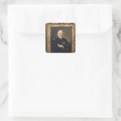 Joseph Joffre 1915 Quadratischer Aufkleber (Tasche)
