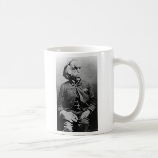 Joseph "John" Merrick Elephant Man ab 1889 Kaffeetasse (Rechts)