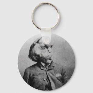 Joseph "John" Merrick Elephant Man ab 1889 Schlüsselanhänger