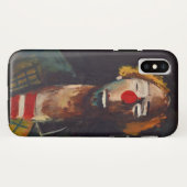 Joseph Kutter Clown Portrait Case-Mate iPhone Hülle (Rückseite (Horizontal))