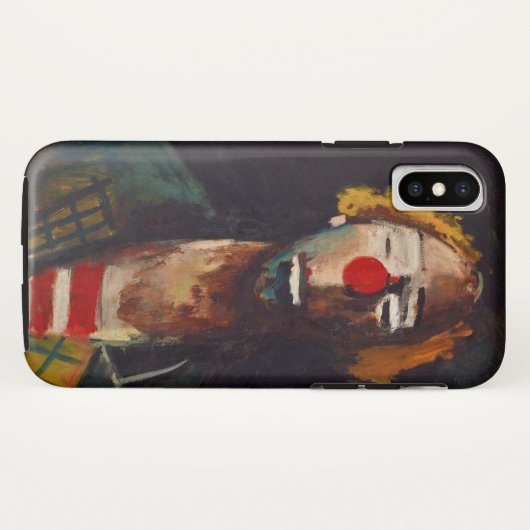 Joseph Kutter Clown Portrait Case-Mate iPhone Hülle (Rückseite (Horizontal))