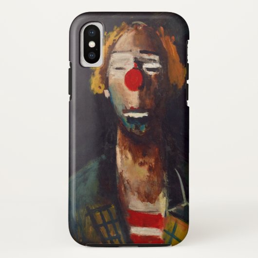Joseph Kutter Clown Portrait Case-Mate iPhone Hülle (Rückseite)