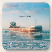 Joseph L. Block Set von 6 harten Untersetzer aus K (Vorderseite)