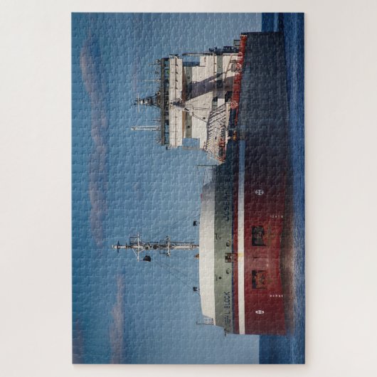 Joseph L Block Ship Duluth Minnesota Puzzle (Vertikal)