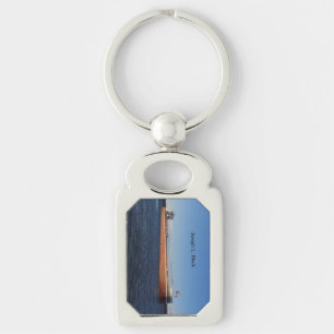 Joseph L. Blockmetal-Schlüsselkette Schlüsselanhänger