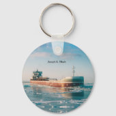 Joseph L. Blockschlüsselkette Schlüsselanhänger (Vorderseite)