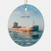 Joseph L. Blockschmuck Keramik Ornament (Links)