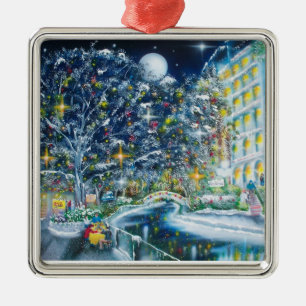 Joseph-La Mancion del Rio Hotel-San Antonio Silbernes Ornament