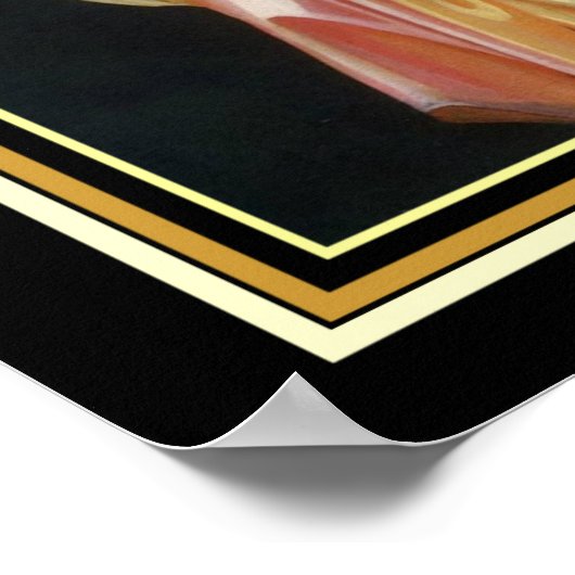 Joseph Leyendecker Art Deco Ad Print 16x20 Poster (Ecke)