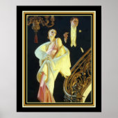 Joseph Leyendecker Art Deco Ad Print 16x20 Poster (Vorne)