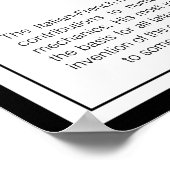 Joseph Louis Lagrange Poster (Ecke)