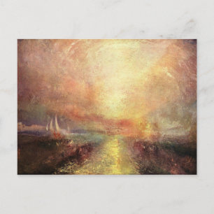 Joseph Mallord Turner - Jacht nähert sich dem Coas Postkarte