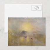 Joseph Mallord Turner - Norham Castle Postkarte (Vorne/Hinten)