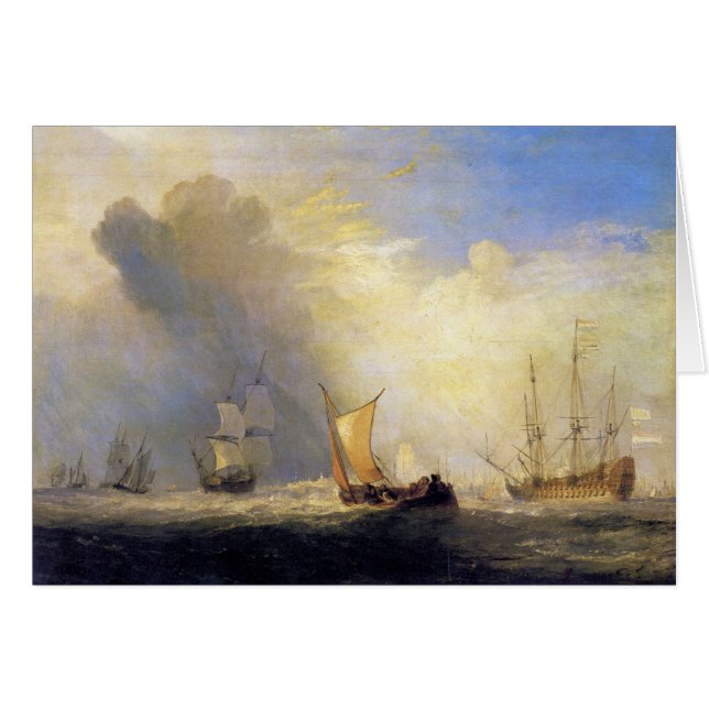 Joseph Mallord Turner - Rotterdam-Fähren (Vorderseite (Horizontal))
