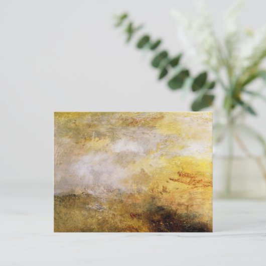 Joseph Mallord Turner - Sturmsee mit Delphinen Postkarte (Stehend Vorderseite)