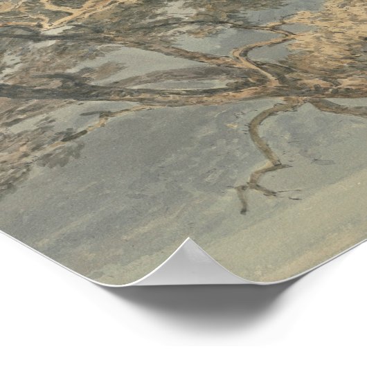 Joseph Mallord William Turner - A Great Tree Poster (Ecke)