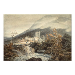 Joseph Mallord William Turner - Abtei Llanthony Fotodruck