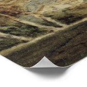 Joseph Mallord William Turner | Ansicht von Ely Ca Poster (Ecke)