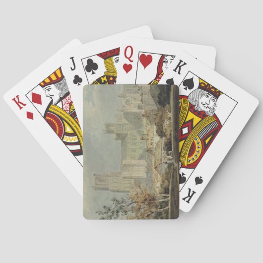 Joseph Mallord William Turner | Ansicht von Ely Ca Spielkarten (Rückseite)