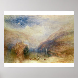 Joseph Mallord William Turner   Brienzersee (w/w Poster
