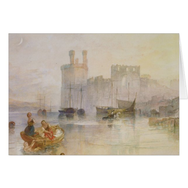 Joseph Mallord William Turner | Caernarvon Castle (Vorderseite (Horizontal))